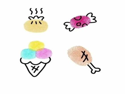 三下第四单元创意指纹画#小学生 #教育 #语文 #教育 #知识分享