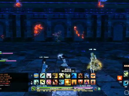 #刀剑神域#虚空幻界 肝了两天的飞闪一刀果然离谱