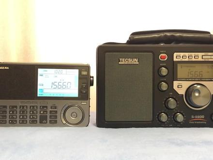 长短磁棒收音机的中波对比,山进909X2与德生S8800,谁表现好? #收音机 #德生S8800
