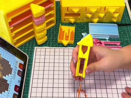 蛋糕蛋糕,可爱的jelly cat小蛋糕,完成✅#拼豆 #拼豆图纸 #拼豆豆 #拼豆工具 #拼豆日常