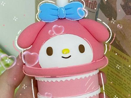 粘土教程 | 美乐蒂水杯💦 敲粉嫩的小水杯,这下该爱上喝水了吧~夏季高温,宝子们一定要记得多喝水来补充水分、注意防暑哟~#超轻粘土 #萌宠 #手工 #种草 #解压@DOU+小助手 @抖音小助手