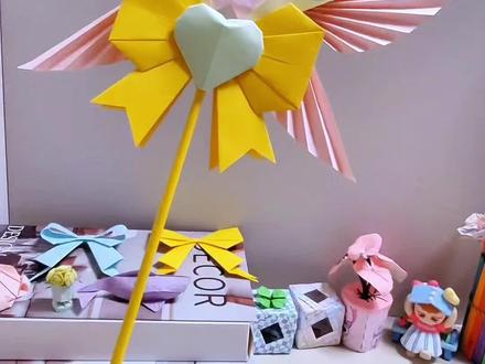 瑶时之祈愿双面魔法棒详细教程#手工diy #折纸 #魔法棒 #瑶妹 #创作灵感
