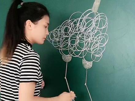 小婴儿都会乱画的一款鸵鸟。你学会了嘛#简笔画 #粉笔画