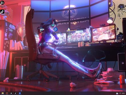 保姆级桌面美化教程,喜欢的小伙伴动手试试吧 #wallpaper #桌面美化