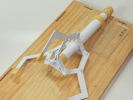 教你用纸做好玩的机械传动爪! #手工DIY #创意手工 #手工制作