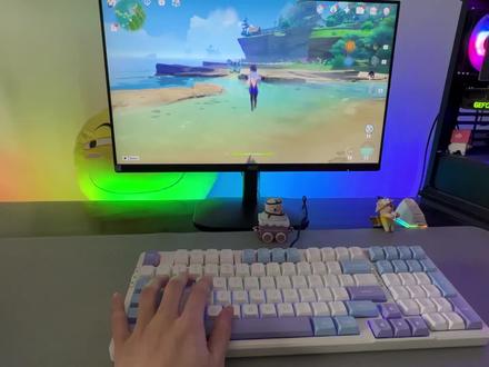 【开箱拆解】VGN V98Pro 蒸汽波轴Pro,打字音以及游戏体验 #客制化键盘 #游戏外设 #机械键盘