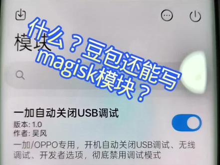 什么?豆包还能写magisk模块? #root #magisk #刷机