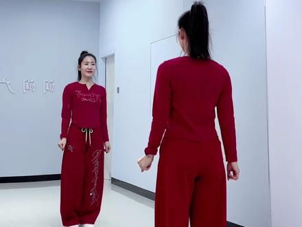 《思念的月亮》背面完整版!编舞:小寒六六 静静#润润广场舞队