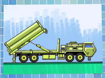 萨德高空防御发射车简笔画教学,儿童导弹车画法#简笔画 #简笔画教程 #导弹车画法 #简笔画导弹车 #军车画法 #发射车画发 #手绘教程 #儿童美术 #亲子简笔画 #汽车简笔画大全