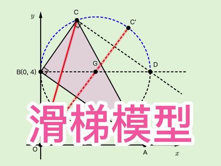 #初中数学 滑梯模型 定边定角