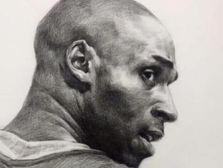 致敬我们一起追寻的巨星,我最最喜欢的科比#画画 #致敬科比 @抖音小助手