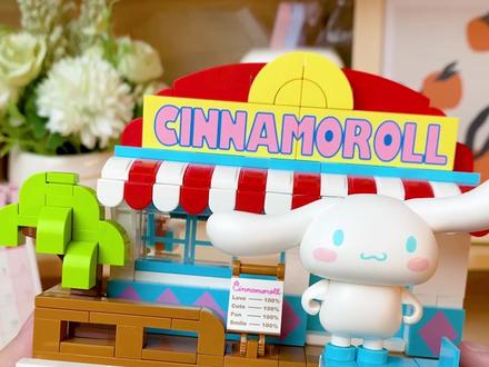 三丽鸥女孩集合!新系列虽迟但到~狗哥率先登场啦#玩具推荐 #三丽欧 #大耳狗 #积木 #礼物推荐