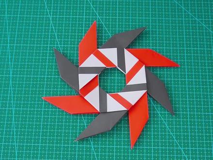 会变形的八分光轮,维护世界和平的任务就交给你了!#萌知计划 #绘画手工 @抖音青少年