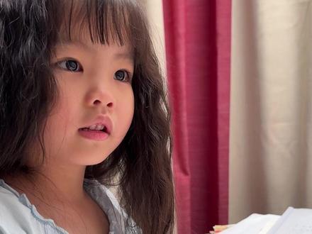 4岁孩子心中的爸爸妈妈和姐姐 #记录真实生活 #萌娃 #人类幼崽