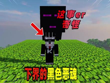 玩家在下界发现黑色恶魂,不料他们成为朋友 #mc不灭 #我的世界 #单机游戏 #我的世界都市传说 #游戏梦想家寻宝季
