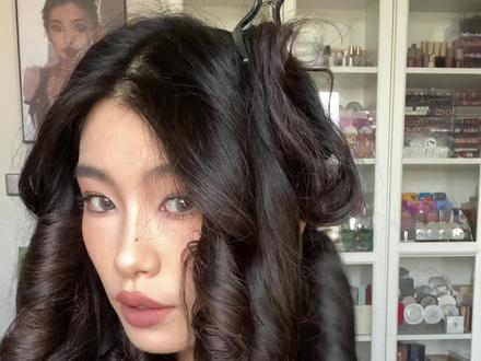 第三次尝试!不要太成功~落灰的姐妹快看视频拿出来尝试一下!#卷发教程#法式慵懒卷