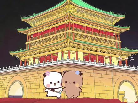 布布和一二五一去西安玩啦!#一二布布旅行 #五一假期 #旅游搭子的重要性 #五一 #一二布布