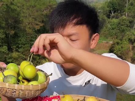 我不说,你肯定以为是鸡蛋果#孕妇 #竹桔子 #潮就要这个味