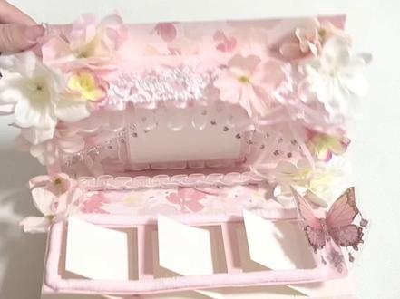 A4对折立体书小舞台机关教程,非常简单 #立体书 #手作 #教程