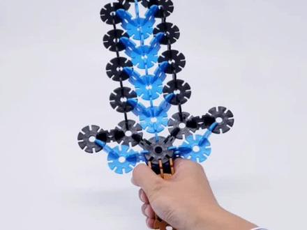 雪花片攻略 我的世界 钻石剑 2星难度 威力巨大 不可以对准其他人哟😄😄 #我的世界 #雪花片