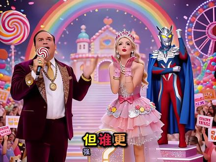 赛罗奥特曼VS芭比娃娃 #赛罗 #奥特曼 #芭比娃娃 #二次元