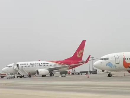 纪念:MU5735-B1791这只大孔雀#东航 #波音737