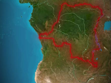 刚果的800亿美元大项目! #英加瀑布 #刚果河 #地理