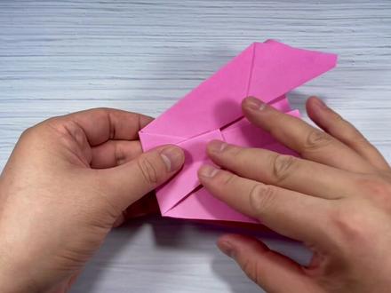 用一张长方形纸折回旋纸飞机教程,简单的折纸,DIY创意手工制作视频! #创作灵感 #回旋纸飞机 #折纸 #手工