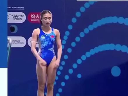 陈若琳再度证明培养能力#体育 #体育精神 #体育赛事