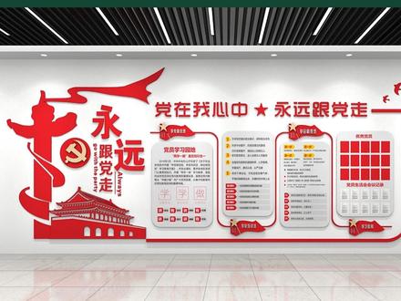 党员活动室必须上墙的5个内容,你能猜到几个 #党员活动室 #党建展厅 #展厅设计 #楼梯文化墙 #文化墙设计 #背景墙