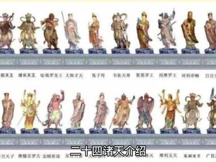 二十四诸天介绍 1 #神话人物 #佛教