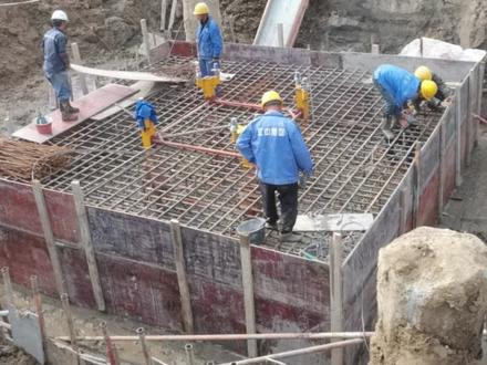 塔吊基础砼浇筑后多长时间可以安装塔吊? #工地施工视频记录仪 #工地观察 #工地🏗