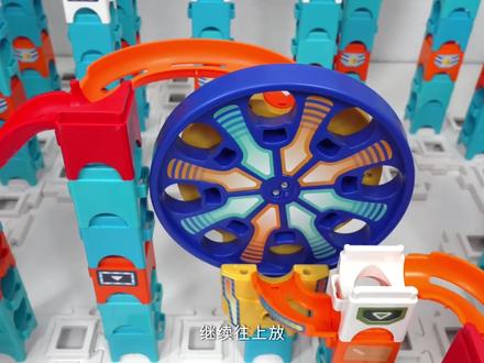 超复杂的弹珠碉堡轨道搭建好了,这体验感太棒了 #乐高moc #积木搭建