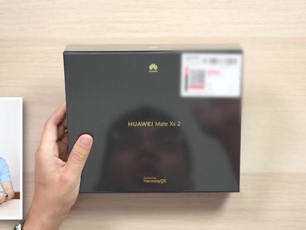 华为 Mate Xs 2 开箱:折叠屏第一次这么轻 #折叠屏 #华为手机