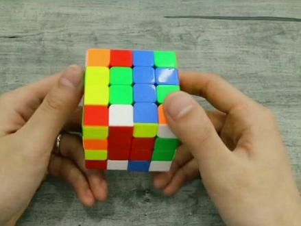 四阶魔方教程 第二集:还原中心块。讲解的比较详细,嫌啰嗦的跳过。#四阶魔方 #益智玩具
