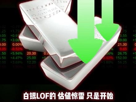 白银LOF的估值惊雷,下一张倒下的会是谁? #财经 #白银 #基金 #银价 #lof