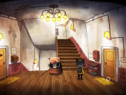 taptap解密游戏雨城全攻略游戏流程,卡通风格类解密游戏(1) #游戏攻略 #解密游戏