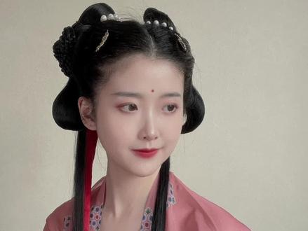 #汉服发型 #汉服发型教程 可唐可宋的发型教程来啦……