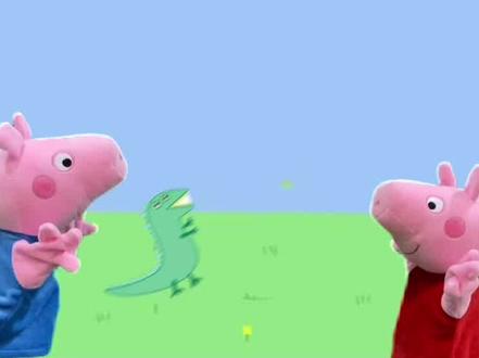 用乐高积木来一起帮乔治搭一只恐龙先生吧#孩子的快乐很简单 #亲子互动 #乐高搭建 #汕头 #亲子时光