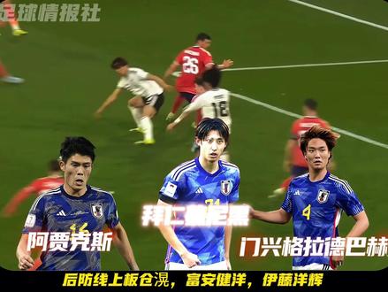美加墨世界杯最大黑马? 日本队剑指四强?
#足球 #美加墨世界杯 #运动型人格指南 #日本队 #2026美加墨世界杯