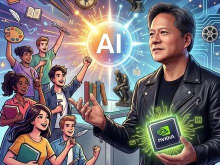 黄仁勋:AI时代,文科生才是最大赢家。审美、逻辑与叙事能力,就是最硬核的生产力。#黄仁勋 #文科生 #林俊旸 #AI五层蛋糕 #文科生逆袭