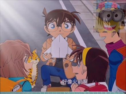 跟着柯南学折纸飞机,亲测真的可以拍打翅膀!#手工diy #小技巧 #折纸飞机 #折纸