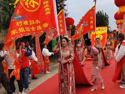 #神宫陞座 水归塘村,裔孙女回娘家!🎊🎊🎊