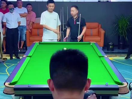 赤水天花板李启博炸清绝杀楚秉杰,赢得千元大奖#楚秉杰#台球