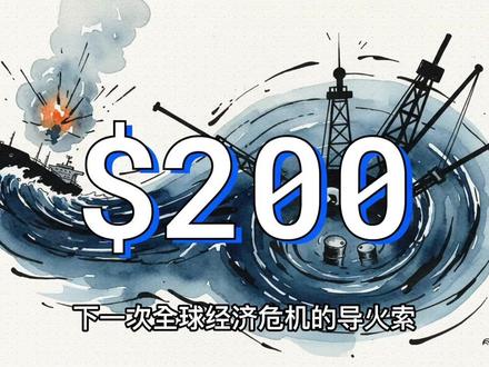 【一条海峡决定全球命运:200美元油价推演】 霍尔木兹海峡,这条仅约34公里宽的狭窄航道,却承担着全球约20%的石油运输量,被称为全球能源体系的“生命线”。一旦这里发生军事冲突或航运中断,整个世界的能源价格、通胀水平乃至金融市场都会产生剧烈震荡。
#中东局势 #石油 #能源 #伊朗 #原油