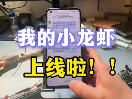 今天用我的Macbook m1笔记本,成功养了第一只小龙虾😀真的可以语音控制它,打开无限可能!#小龙虾 #科技改变生活 #随拍 #Macbook