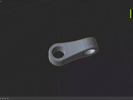 Plasticity 3D 建模练习:不规则的穿孔体@抖音小助手 #3d建模 #三维建模 #建模 #3d设计