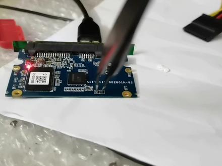 固态硬盘开卡维修,群联主控PS3111开卡 #硬件