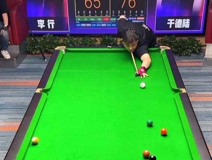 2026最精彩的两位前斯诺克球员精彩九球对攻 李行的进步飞快 最后一局大金不容错过#于德陆 #李行 #台球是一种生活 #台球技巧 #九球追分