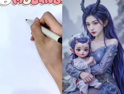 画白雪公主,你可喜欢?#简笔画 #动画